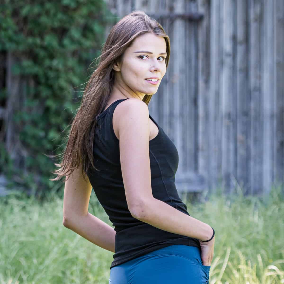 women's 100% merino wool tank top merino undershirt